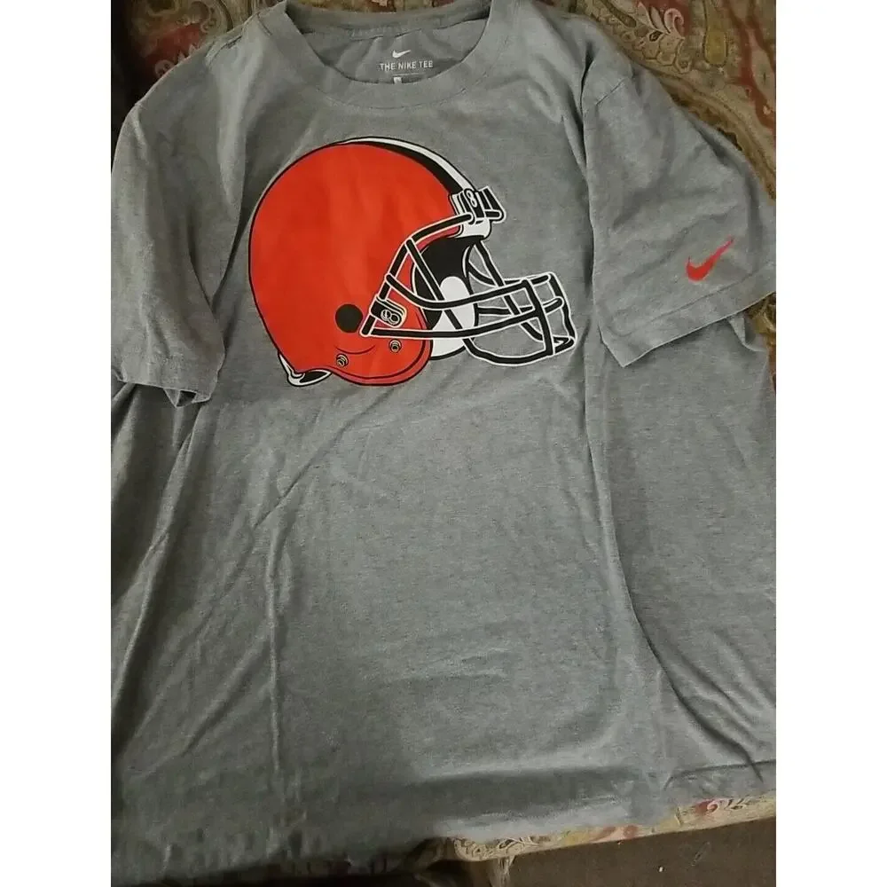 Mens Nike Dri Fit Cleveland Browns Short Sleeve T-Shirt Lot Of Three Size Larges